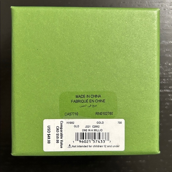 Kate Spade NY One In A Million initial pendant Necklace letter a, k, s, l - Picture 6 of 8